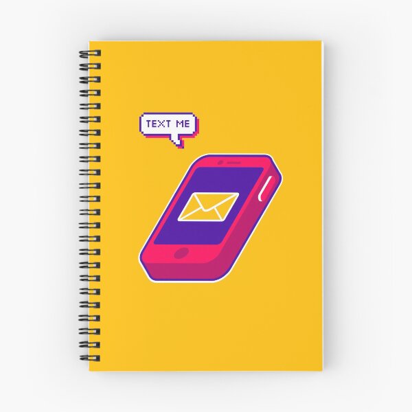 Item preview, Smartphone Text Me Message | Bright Isometric Phone Design designed and sold by warmfuzzylogic.