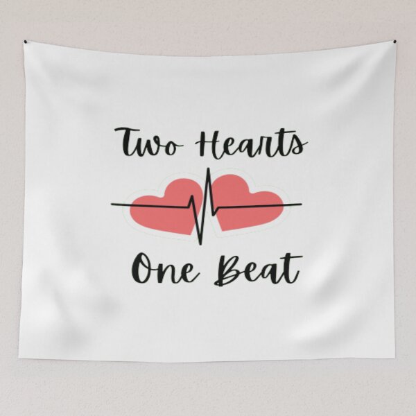Item preview, Two Hearts One Beat designed and sold by Hope-Innovatory.