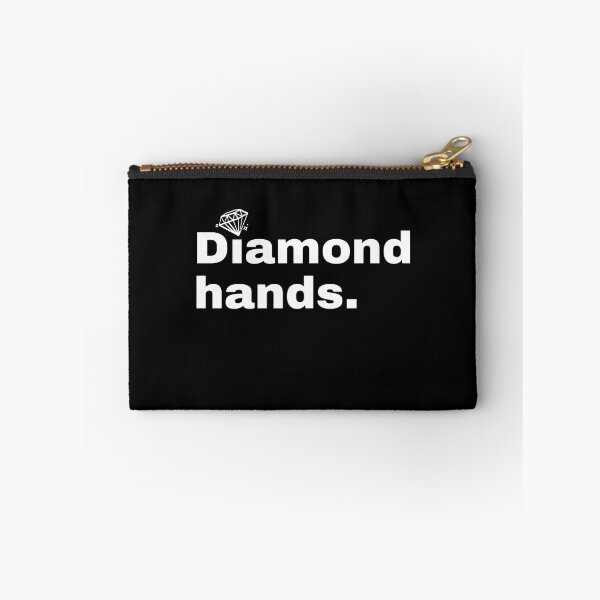 Item preview, Diamond hands. Short statement and minimalist design for all investors, bankers and speculators on the stock exchange designed and sold by Text-N-Typo.