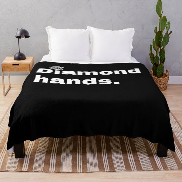 Item preview, Diamond hands. Short statement and minimalist design for all investors, bankers and speculators on the stock exchange designed and sold by Text-N-Typo.