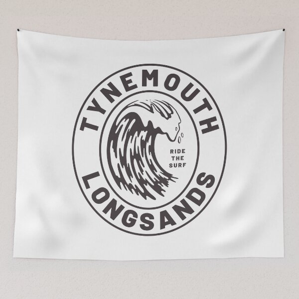 Item preview, Tynemouth Longsands - Ride the Surf designed and sold by NORTHERNDAYS.