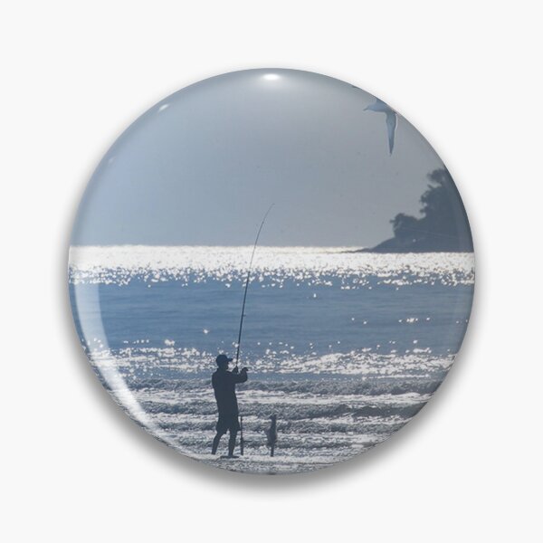 Item preview, Fishing day at the beach designed and sold by andrehqphotos.