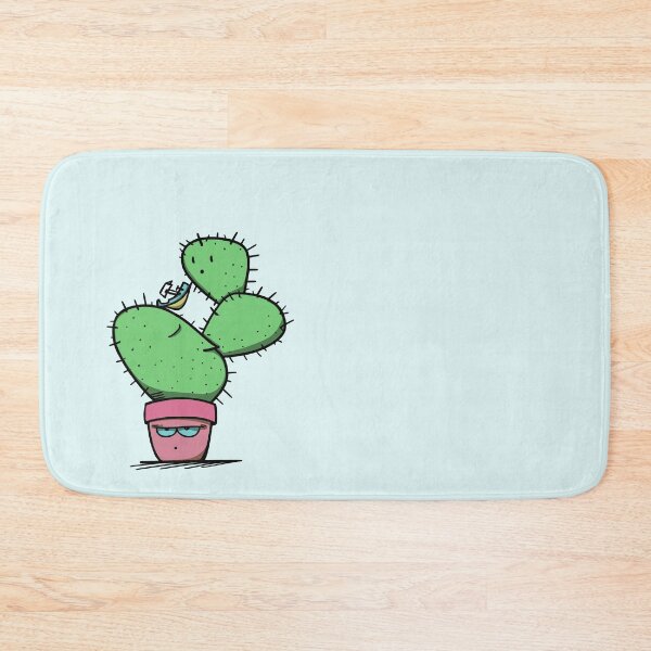 Item preview, Cactus reading forest with grumpy pot - doodle set 1 designed and sold by fairyflow.