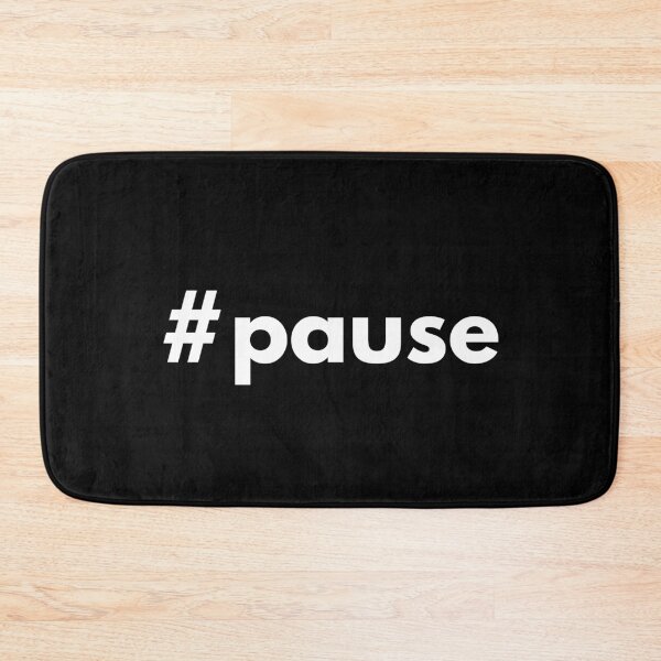 Item preview, Hashtag Pause designed and sold by HashtagZone.
