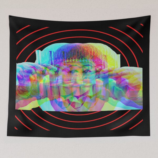 Item preview, COLORFUL ABSTRACT MEDICAL LABORATORY SCIENTIST designed and sold by Hippiesole.