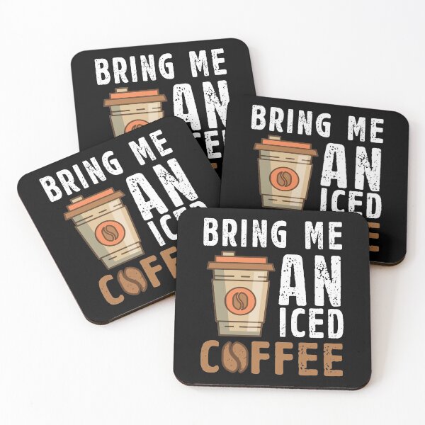 Item preview, bring me an iced coffee designed and sold by HAFID TAMZ.