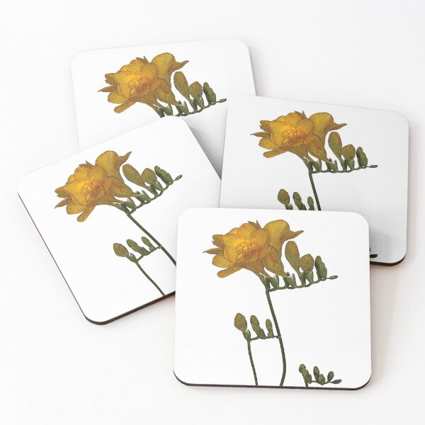Item preview, Freesia flower graphic comics designed and sold by Nicomaja.