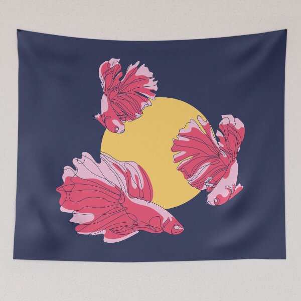 Item preview, Swimming around the Sun designed and sold by Lineastic.