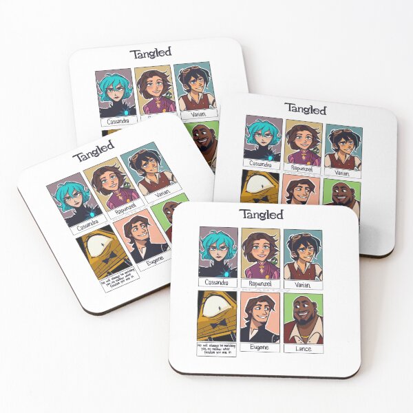 Item preview, Tangled The Series Characters designed and sold by Creantzy.