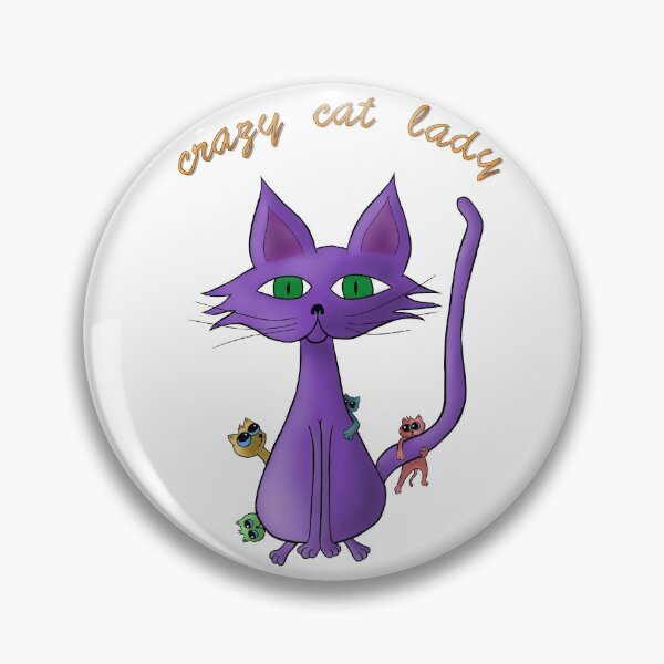 Item preview, crazy cat lady designed and sold by tuneoperator.
