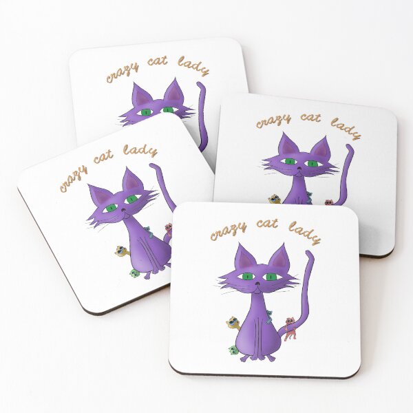 Item preview, crazy cat lady designed and sold by tuneoperator.