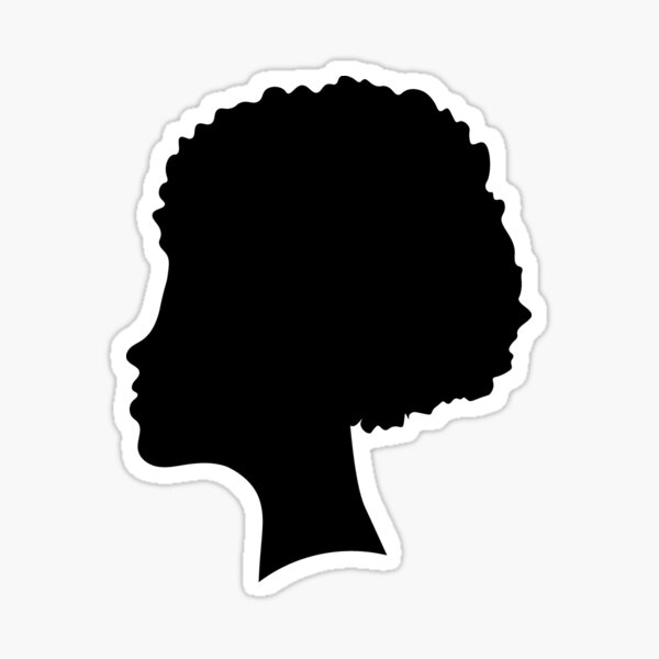 Aperçu de l'œuvre Silhouette féminine noire créée et vendue par Eshka.