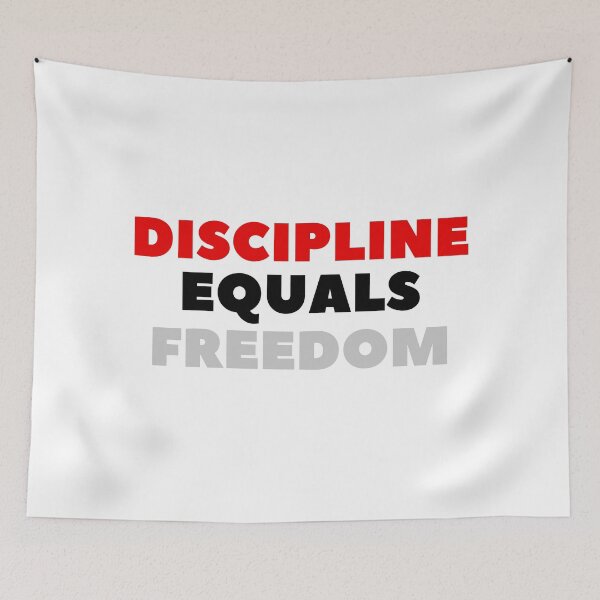 Item preview, Discipline Equals Freedom designed and sold by ShopEssentials.