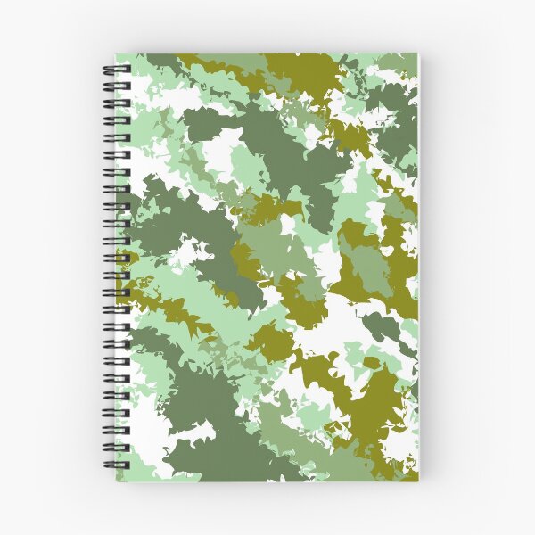 Item preview, Camouflage Pattern with shades of green and white designed and sold by Maanya-Tees.