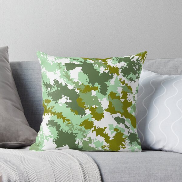 Item preview, Camouflage Pattern with shades of green and white designed and sold by Maanya-Tees.