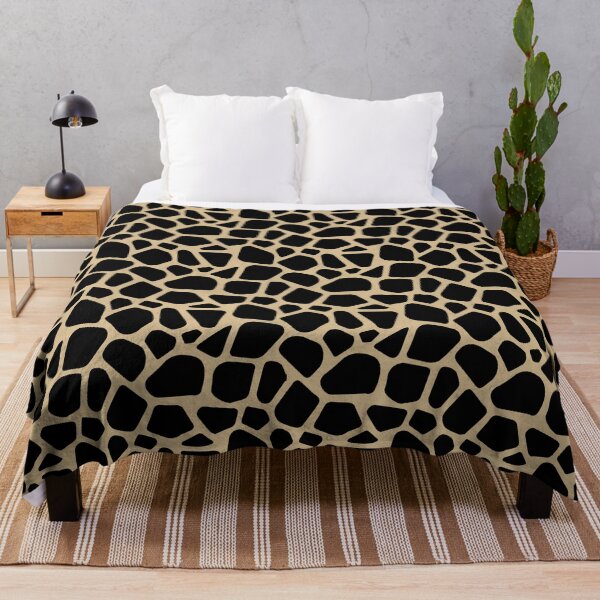 Item preview, Giraffe spots design in black and light brown designed and sold by AnnieHochmann.