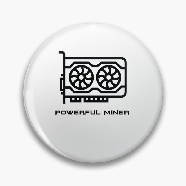 Item preview, Powerful Miner Bitcoin designed and sold by NiceShirtY.