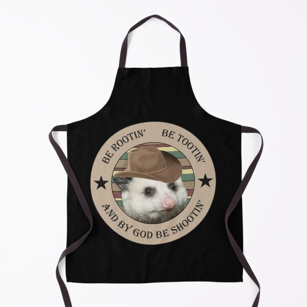 Item preview, rootin tootin possum cowboy designed and sold by BattleGoat.