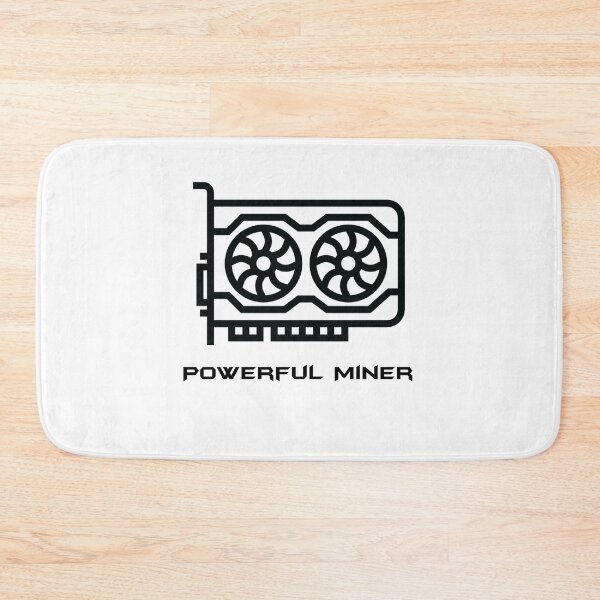 Item preview, Powerful Miner Bitcoin designed and sold by NiceShirtY.
