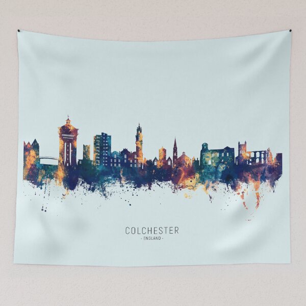 Item preview, Colchester England Skyline designed and sold by ArtPrints.