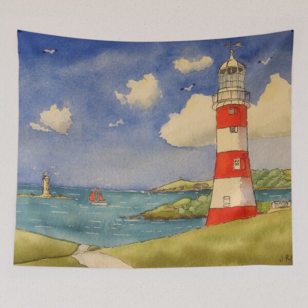 Item preview, Plymouth Hoe Lighthouse. designed and sold by John Ray.