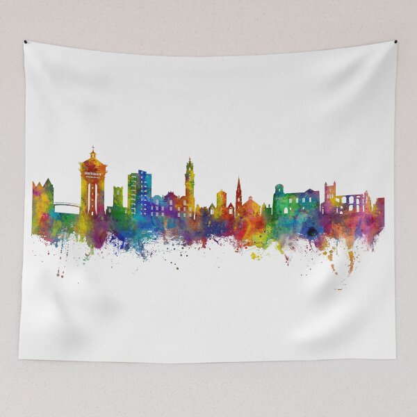 Item preview, Colchester England Skyline designed and sold by ArtPrints.