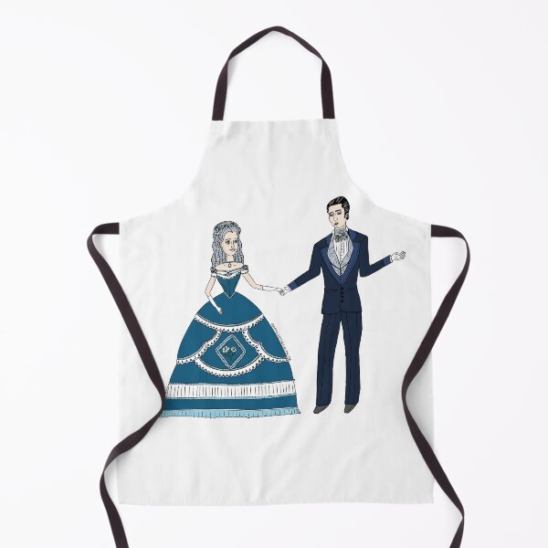 Item preview, Victorian gentleman asking a victorian woman to dance. designed and sold by Sketchbrooke.
