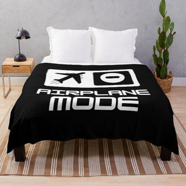 Item preview, airplane mode | white designed and sold by aeroaware.