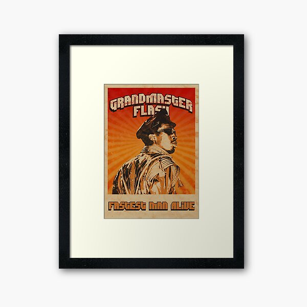 Grandmaster Flash 80s Old School Hip Hop Photographic Print for Sale by  eyepoo