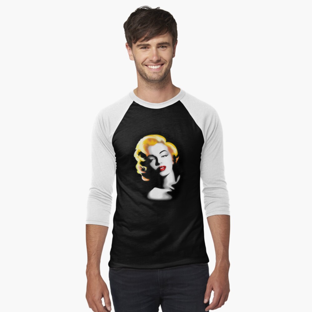 Item preview, Baseball ¾ Sleeve T-Shirt designed and sold by BluedarkArt.