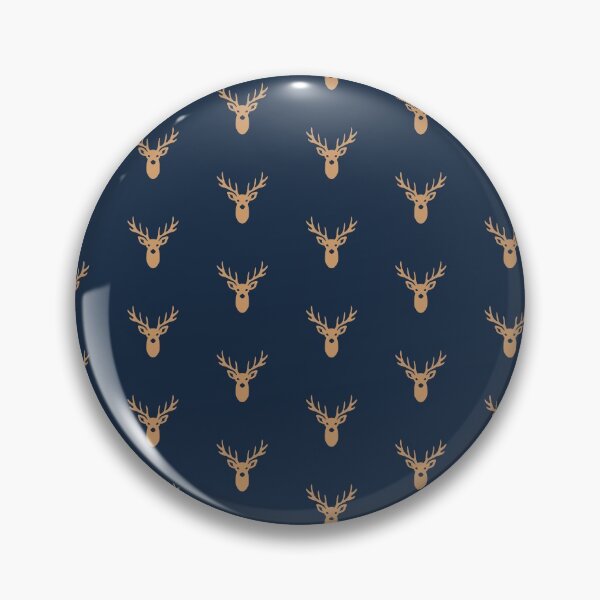 Item preview, Deer hunting blue pattern designed and sold by EngineerGoC.
