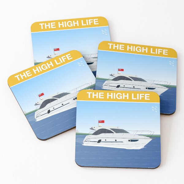 Item preview, Living the High Life Motor Boat designed and sold by WildcatRiver.