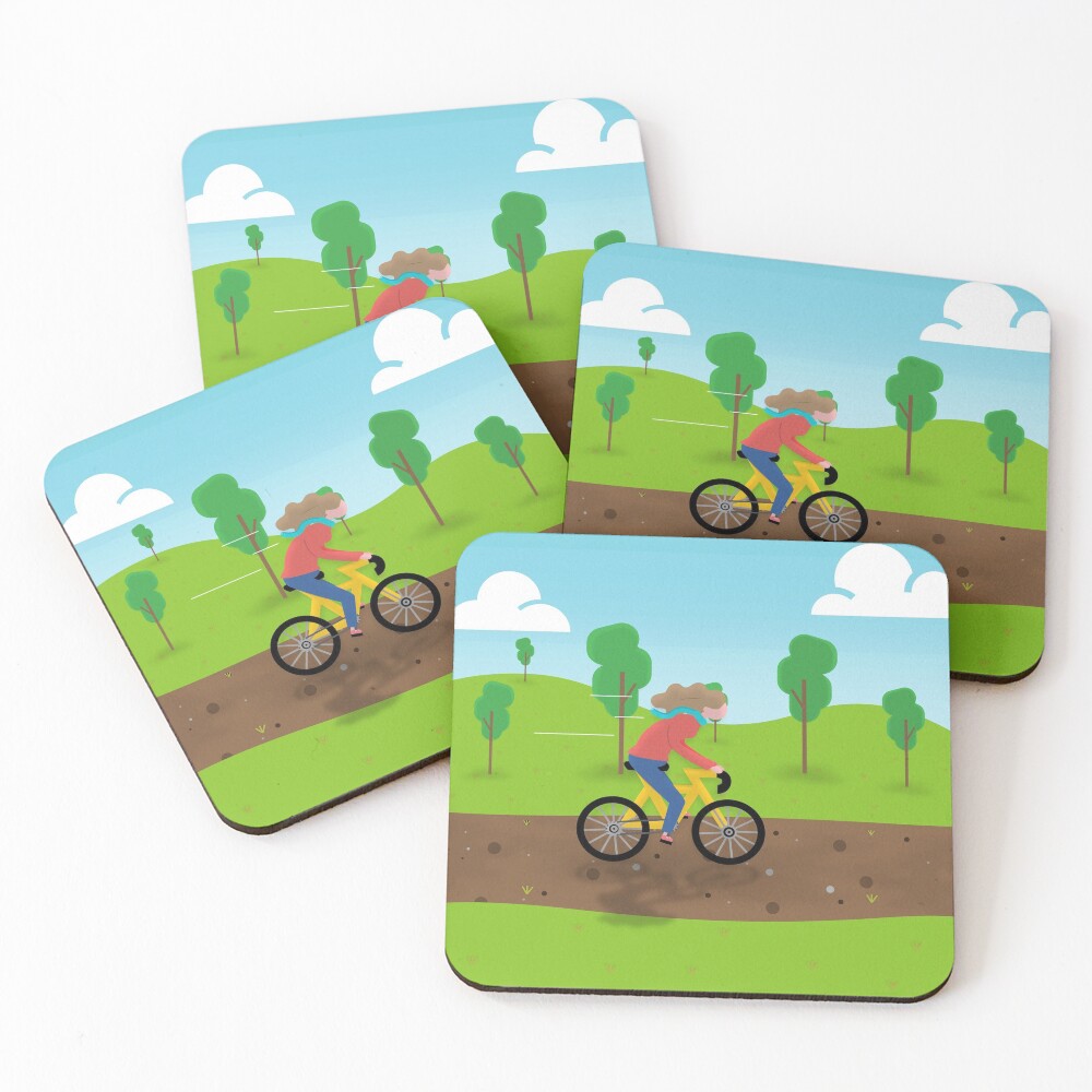 Item preview, Coasters (Set of 4) designed and sold by MangoStudio.
