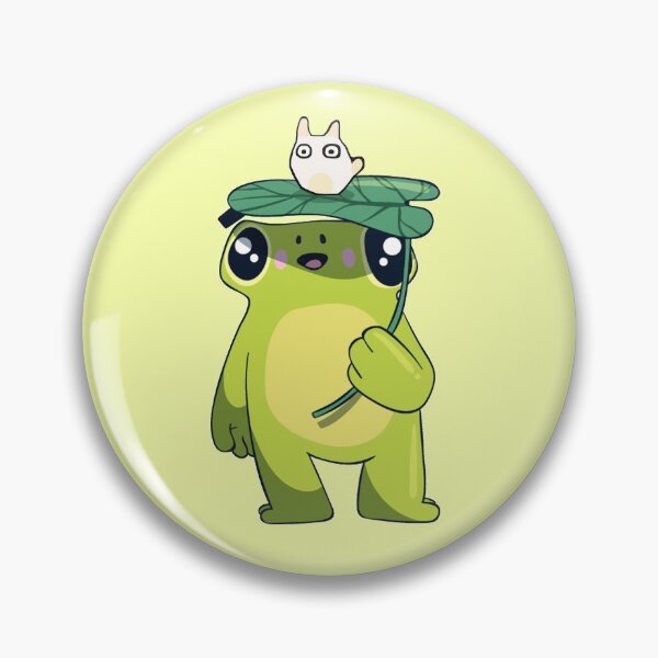 Item preview, Frog with leaf designed and sold by CutieAnimals.