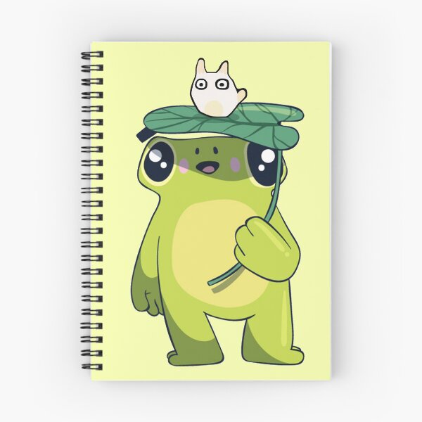 Item preview, Frog with leaf designed and sold by CutieAnimals.