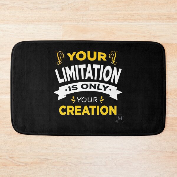 Item preview, Your Limitation Is Only Your Creation designed and sold by Motivational-m.