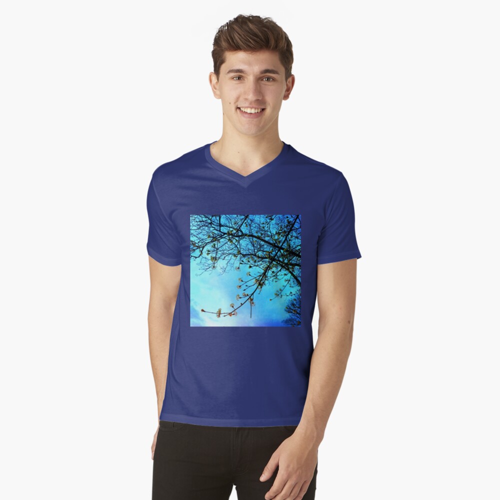 Item preview, V-Neck T-Shirt designed and sold by OneDayArt.