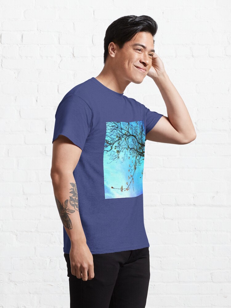 Alternate view of Gift for Nature Lovers - Spring blooms at dusk Classic T-Shirt