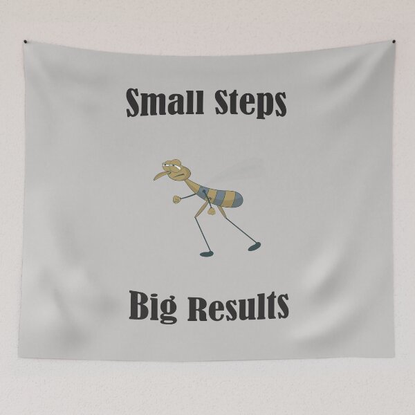 Item preview, Small steps Big results designed and sold by Sergey Ilyin.