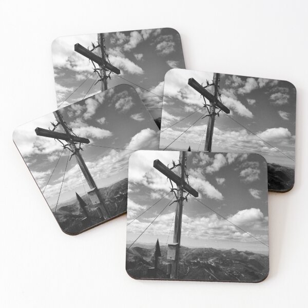 Item preview, mountain cross - black designed and sold by WalderDesign.