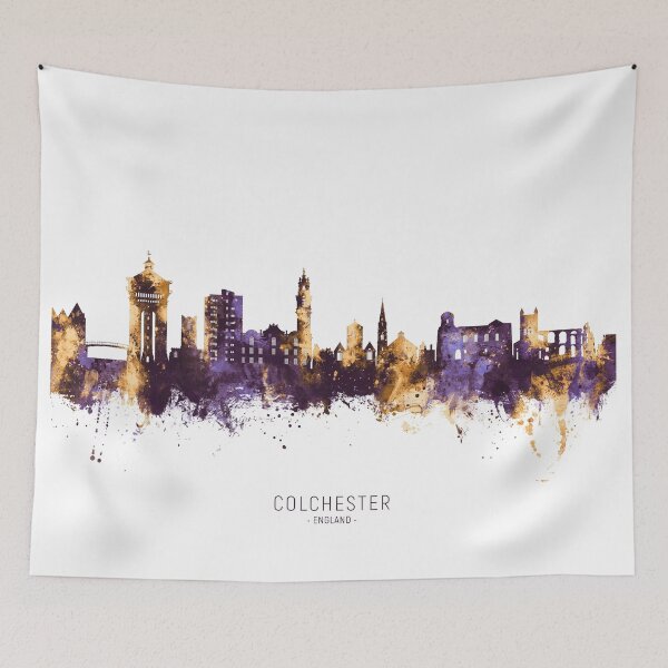Item preview, Colchester England Skyline designed and sold by ArtPrints.