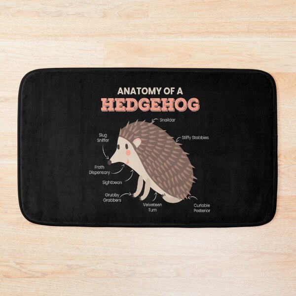 Item preview, Anatomy Of A Hedgehog Cute Autumn designed and sold by MooonTees.