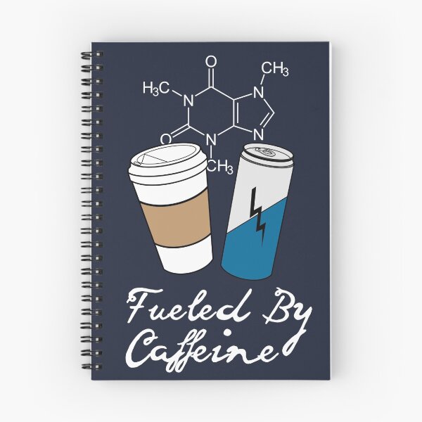 Item preview, Fueled By Caffeine (White)  designed and sold by kasia793.