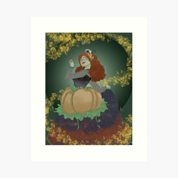 Item preview, The lady of the autumn breeze designed and sold by ForestOmen.