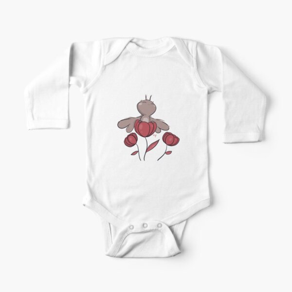 Space butterfly Long Sleeve Baby One-Piece