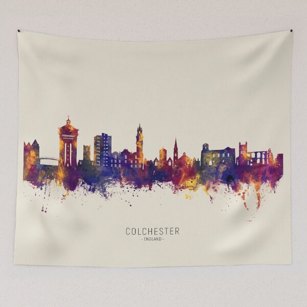 Item preview, Colchester England Skyline designed and sold by ArtPrints.