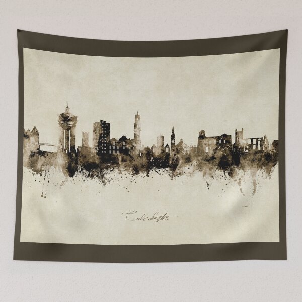 Item preview, Colchester England Skyline designed and sold by ArtPrints.