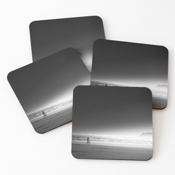 Item preview, A beach in black and white designed and sold by andrehqphotos.