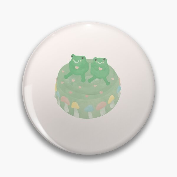 Item preview, Aesthetic Illustrated Frog Cake designed and sold by tophsnumber1fan.