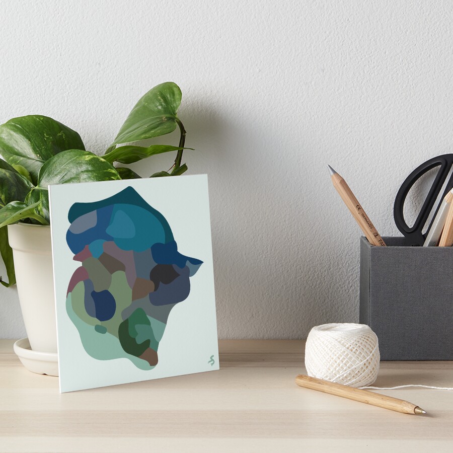 Item preview, Art Board Print designed and sold by OTTOS.